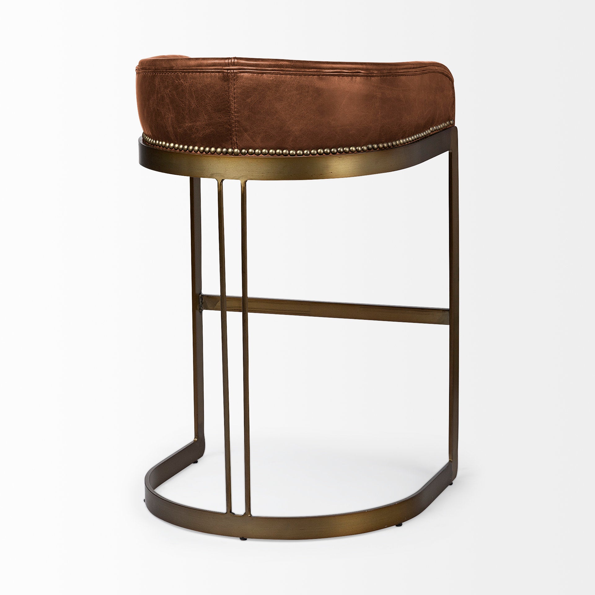 Leather discount dining stools