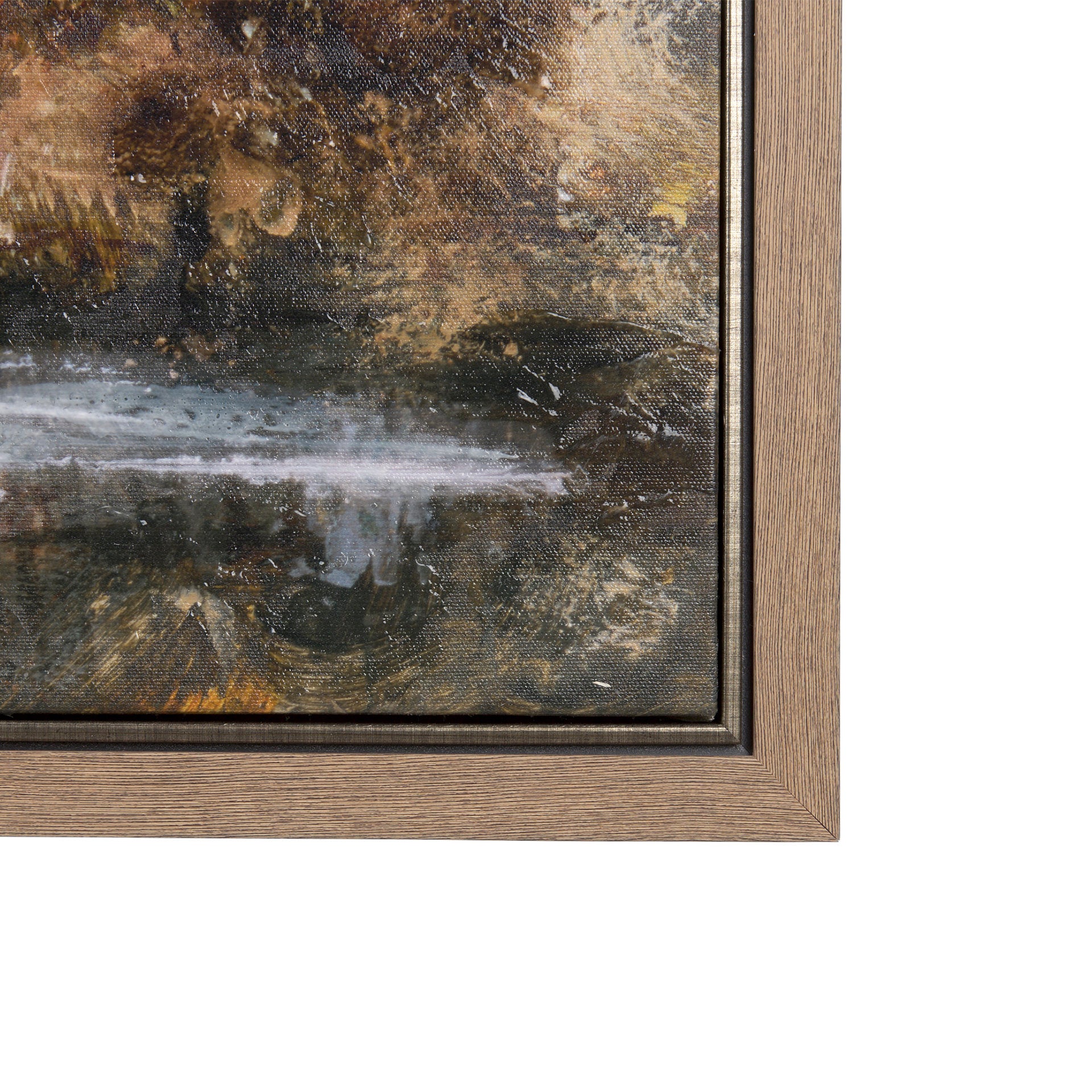 River Valley Framed Canvas Art