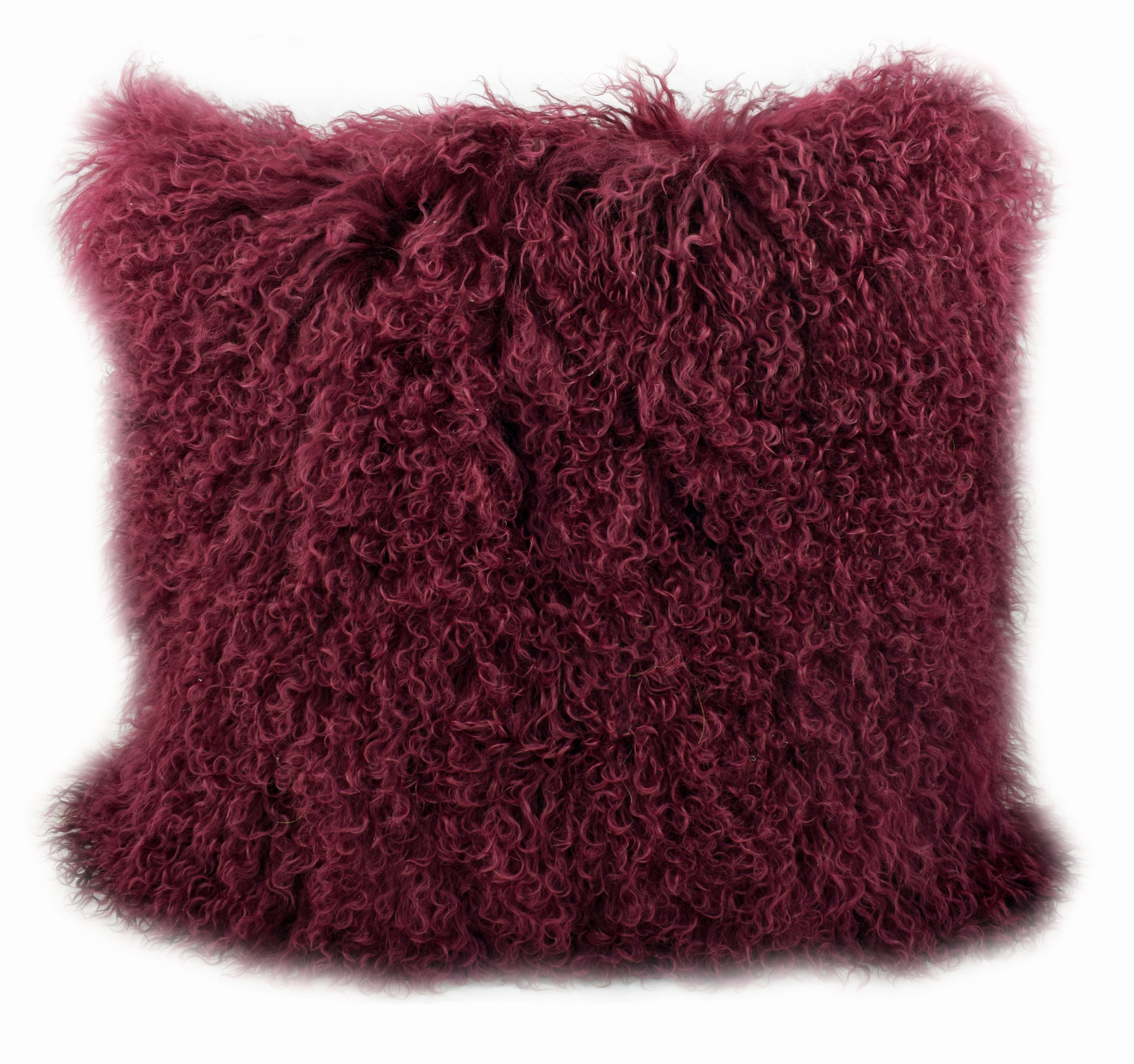 Tibetan Fur Pillow - 16"