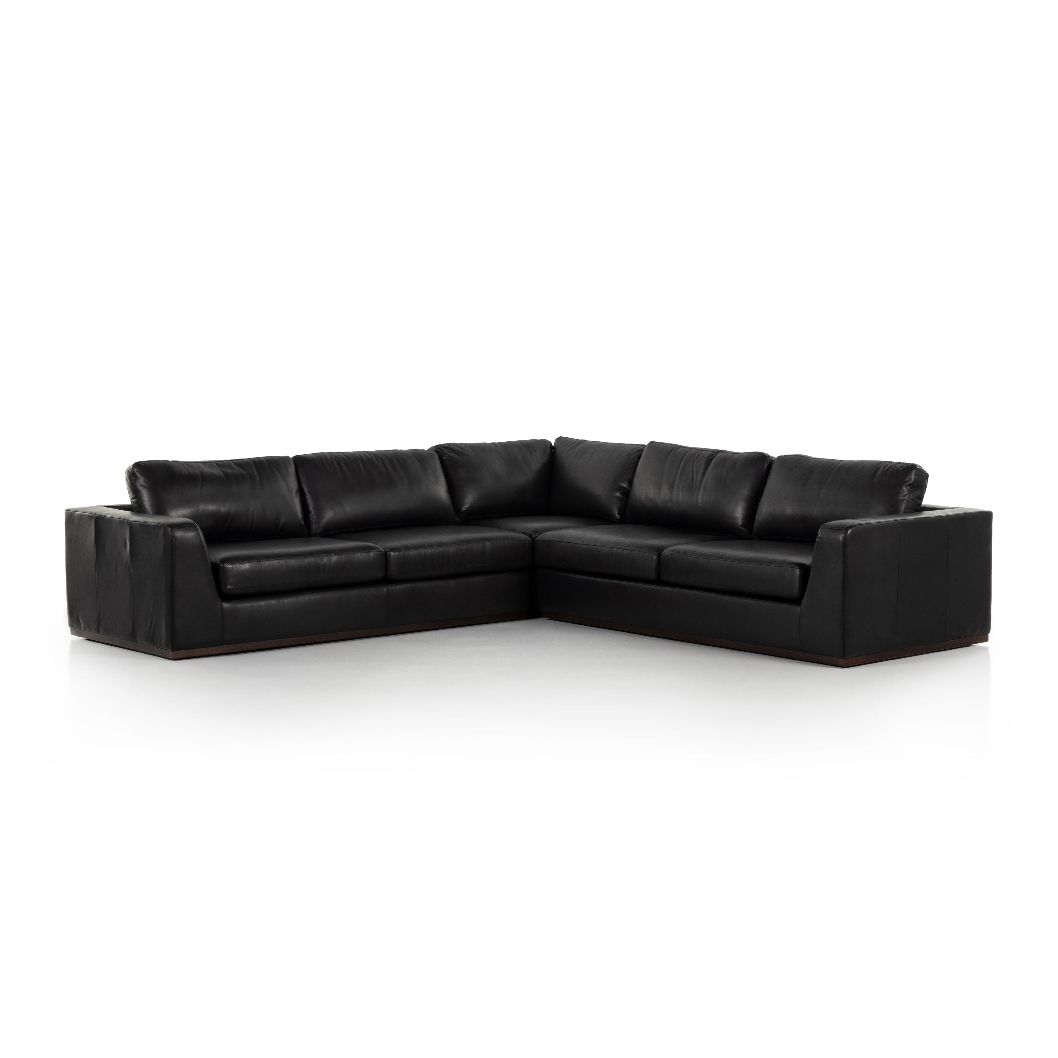 Candice 3-Piece Leather Sectional