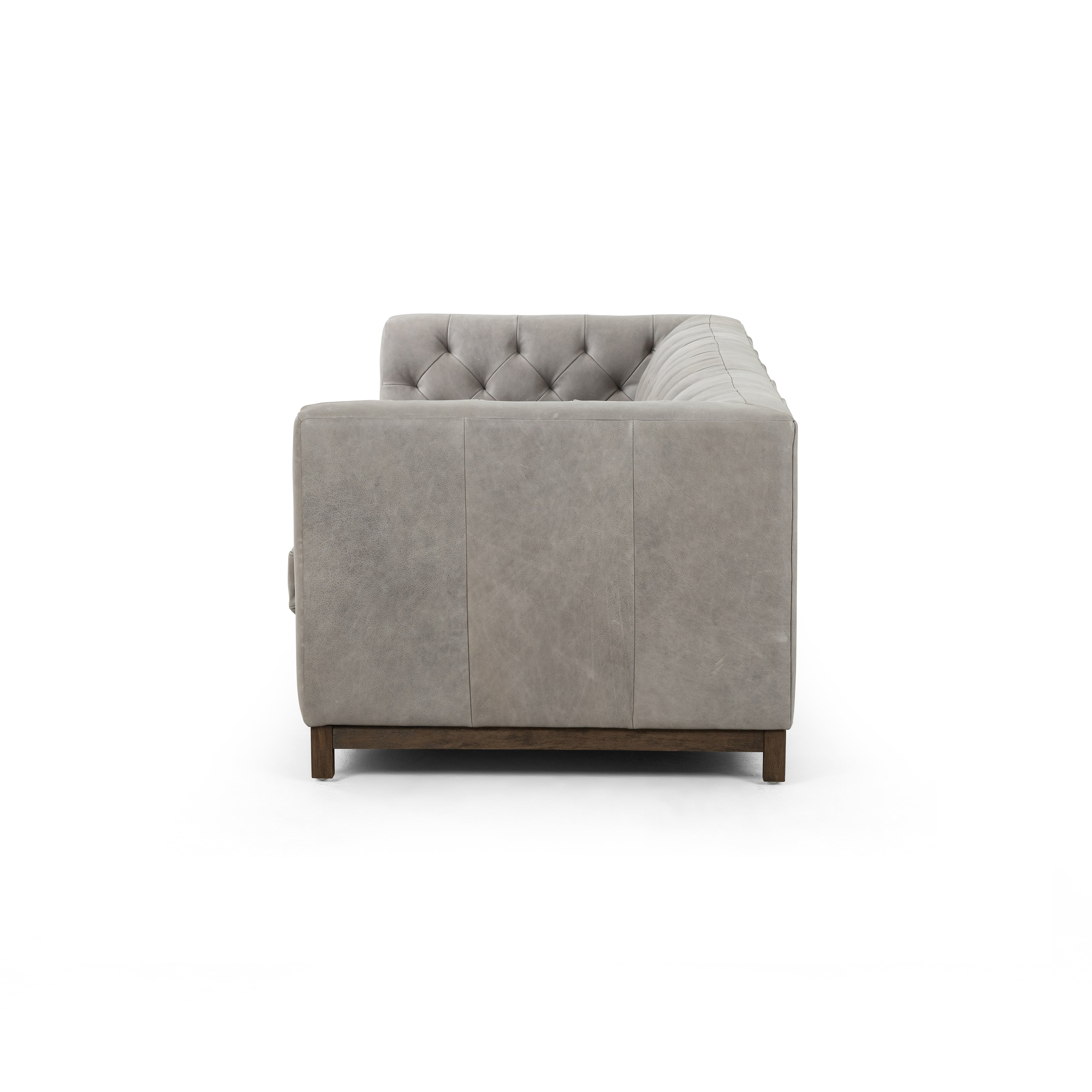 Alec Leather Sofa