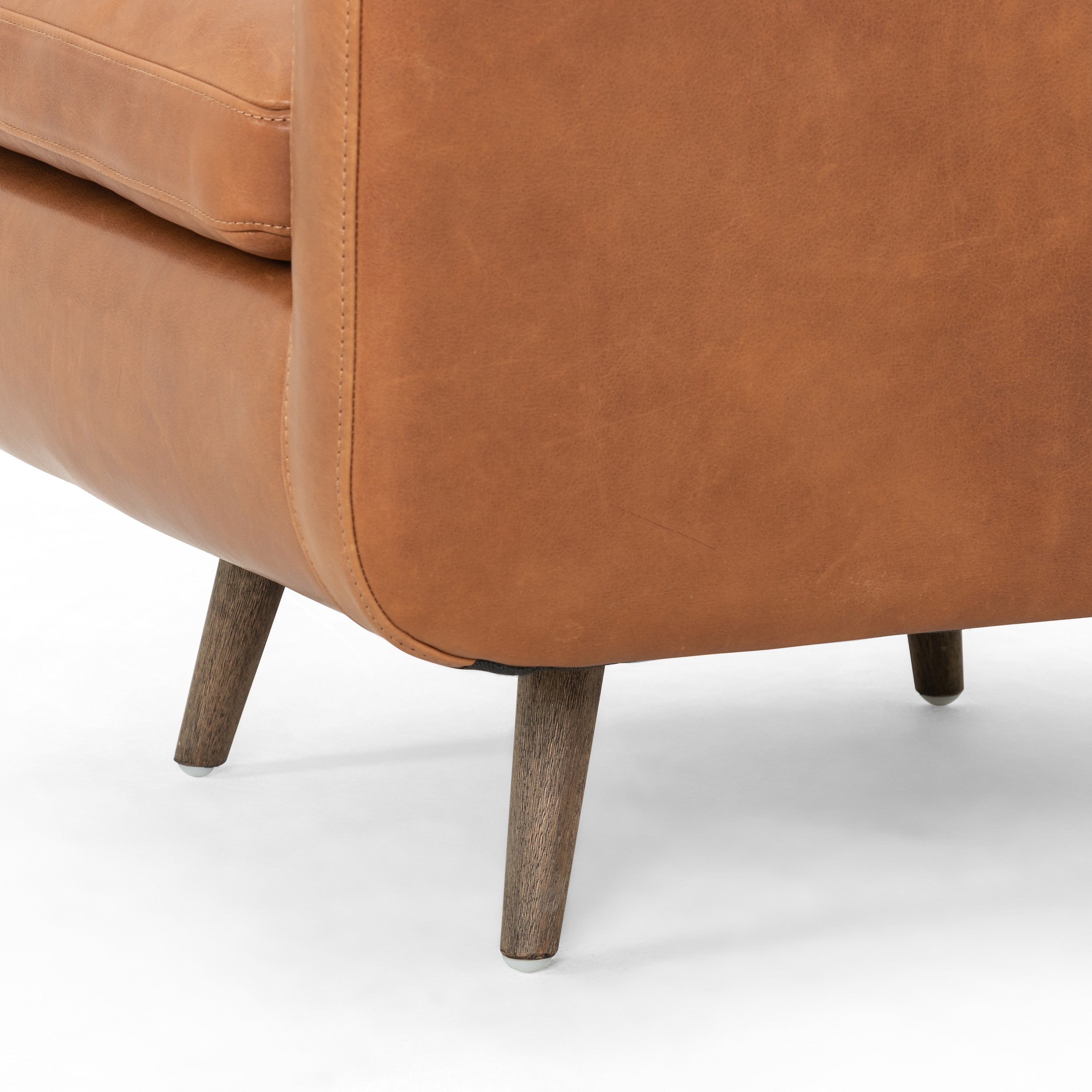 Kai Leather Swivel Chair
