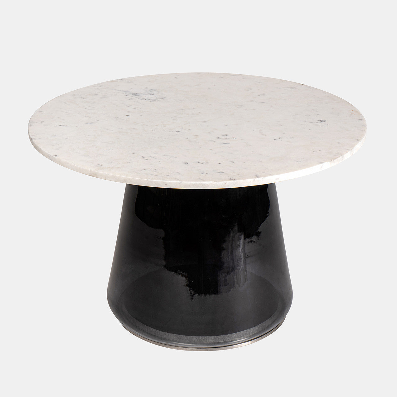 Black Glass Base Coffee Table