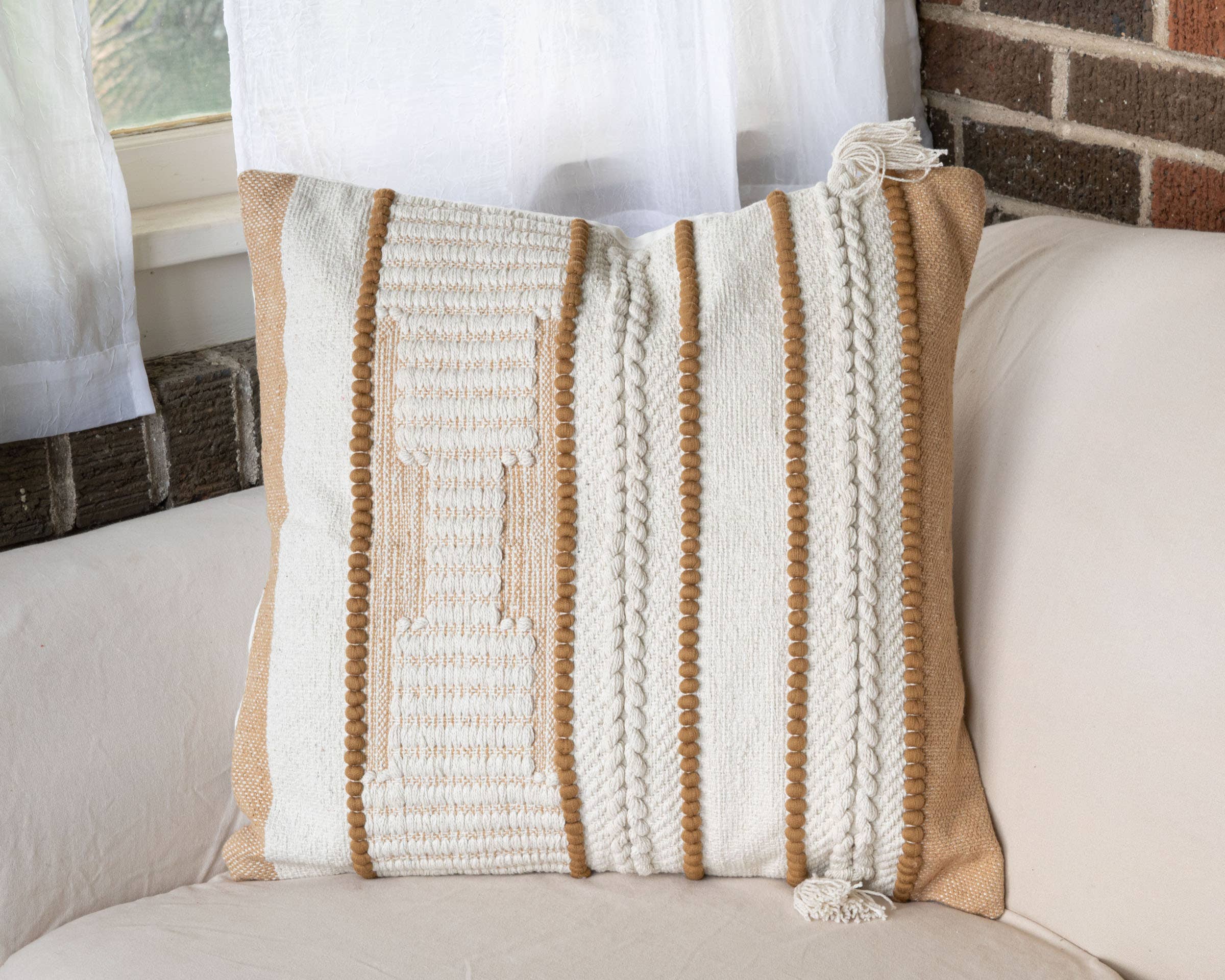 Tierra Hand Woven Pillow