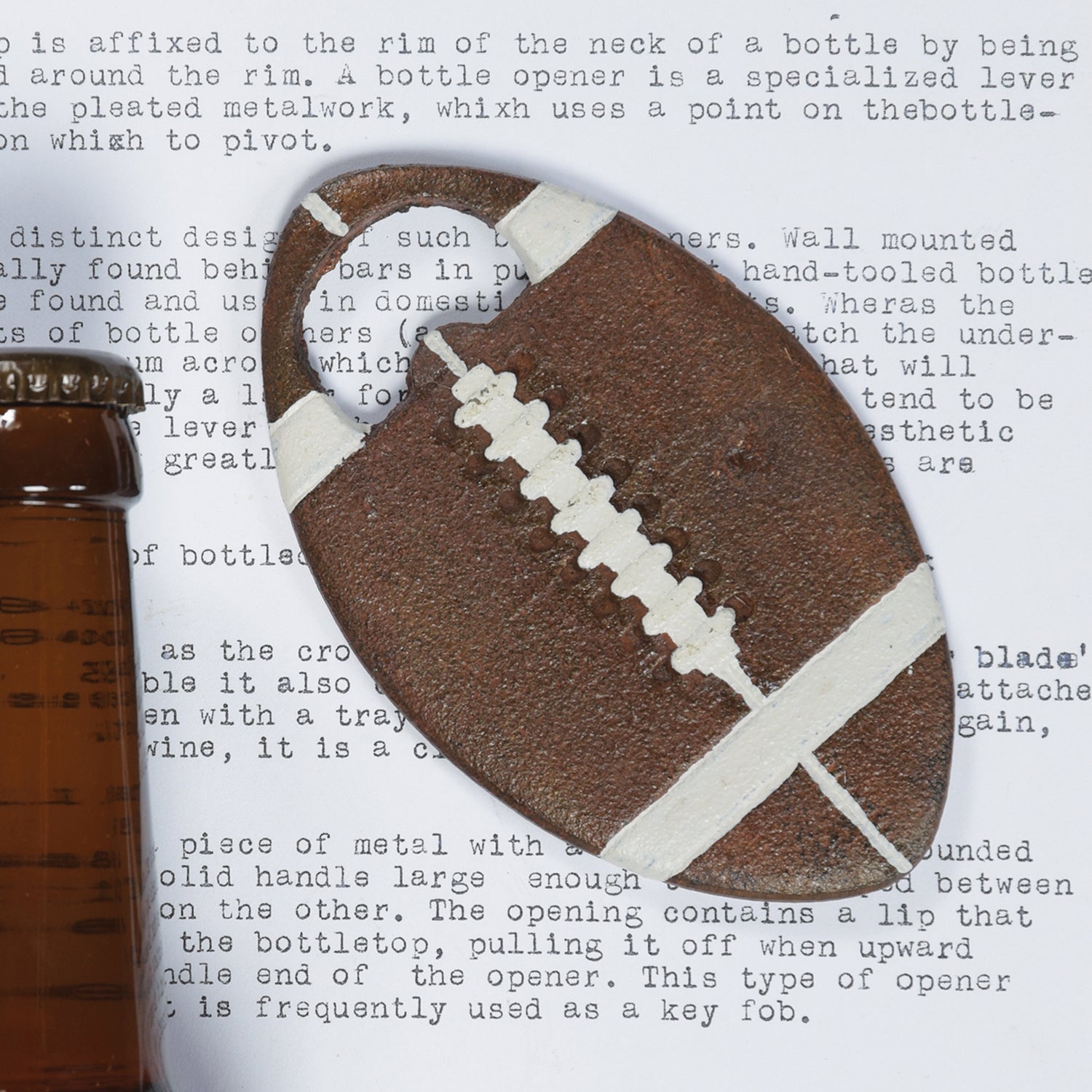 Football Bottle Opener