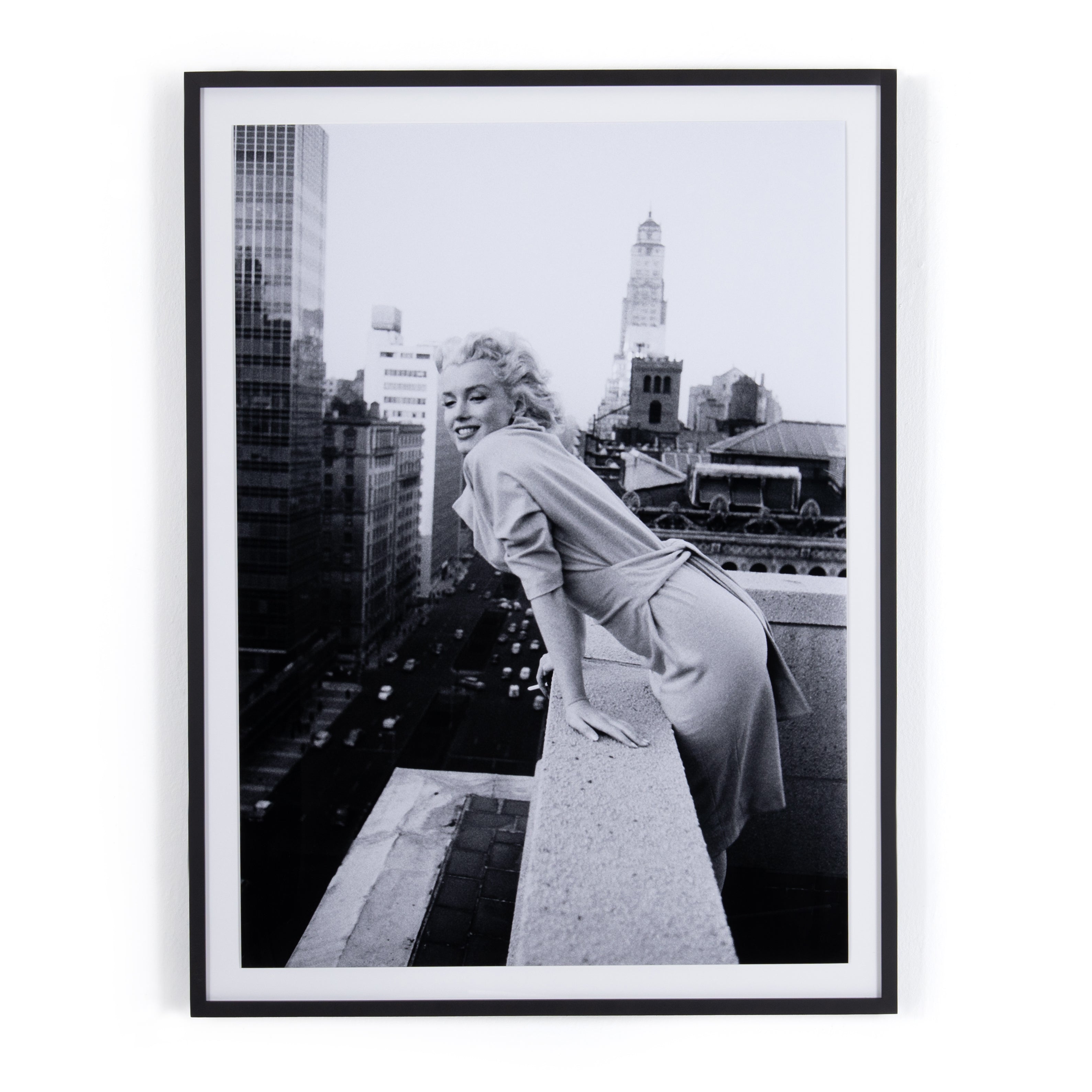 Marilyn On The Roof By Getty Images