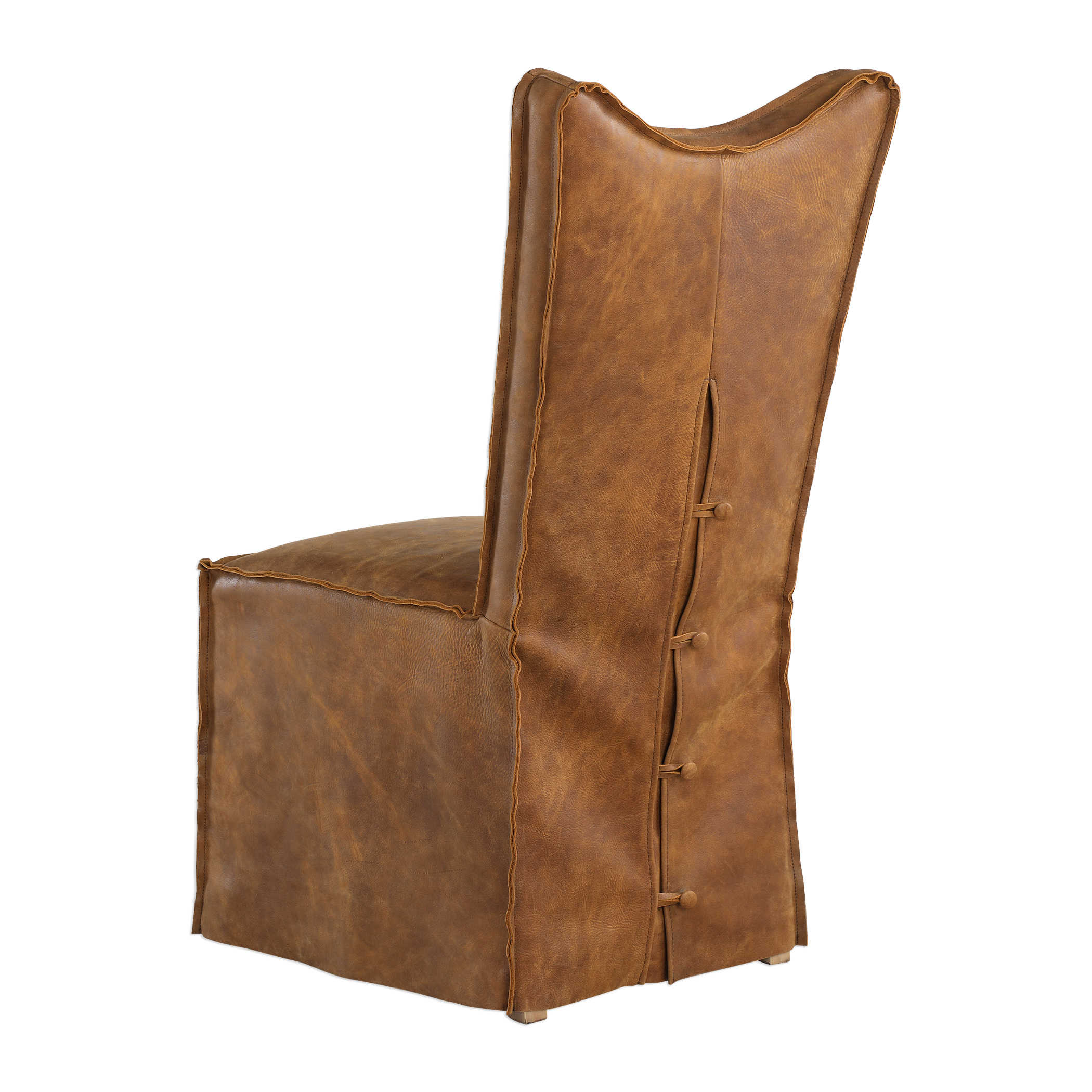 Delroy Leather Dining Chair