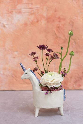 Lolly Unicorn Planter