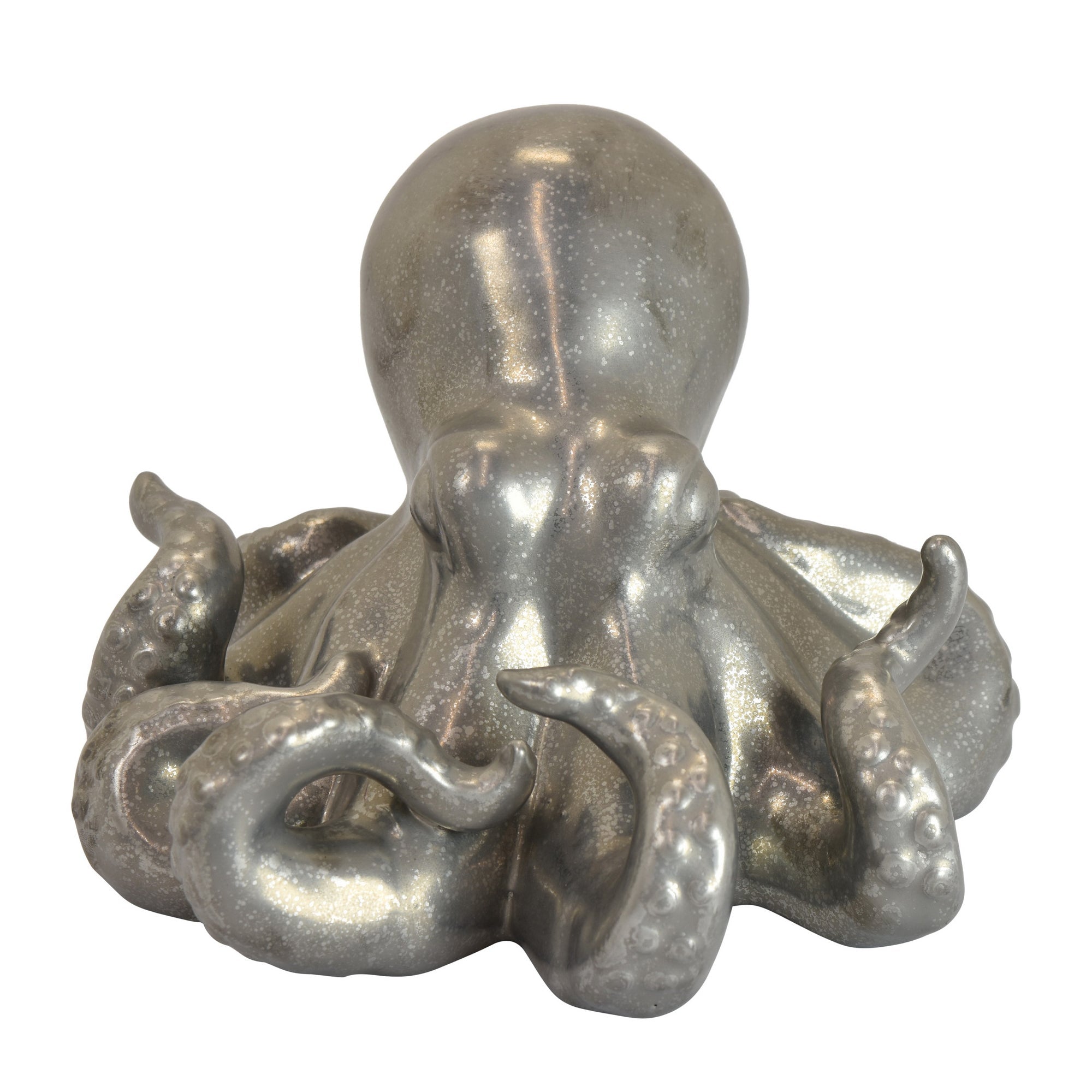 Octopus Oxidized Statue