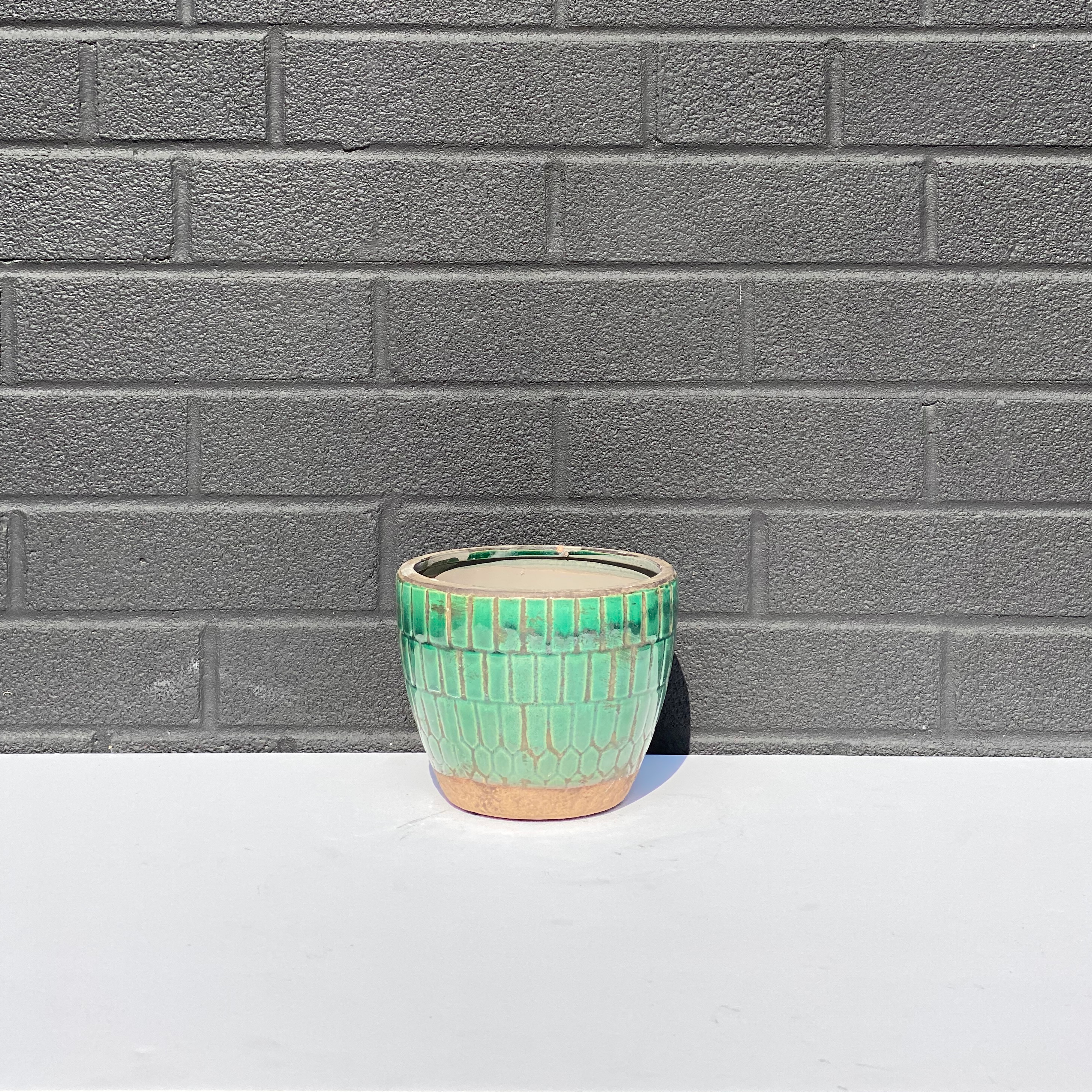 Green Tiled Planter*