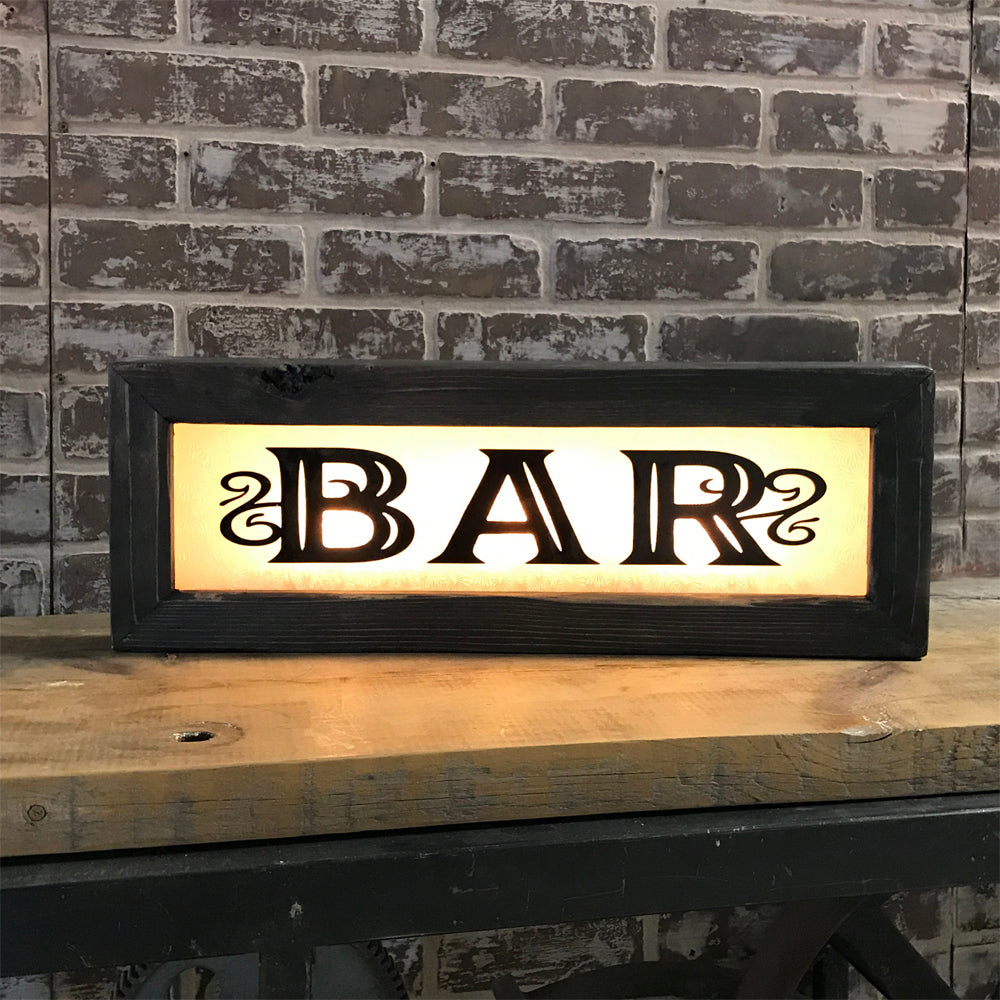 Bar Lighted Sign