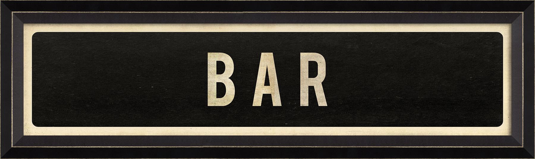Street Sign - Bar Themed