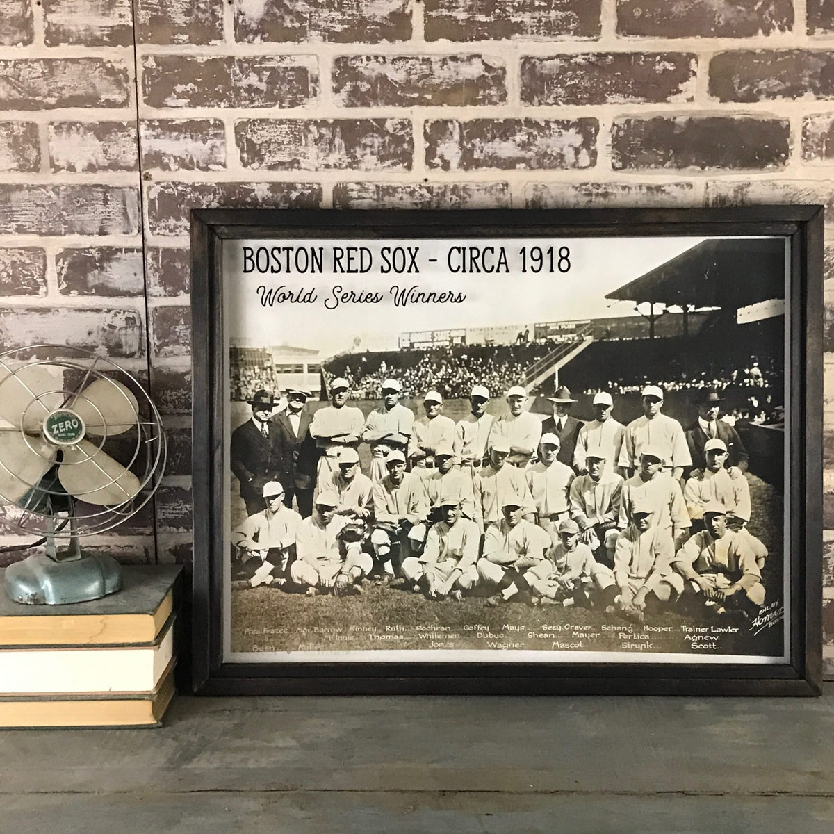 Boston Red Sox 1918 World Series Champions Premium Poster Print - Photofile  Inc.