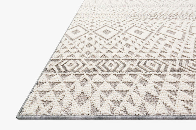Cole Rug - Silver/Ivory