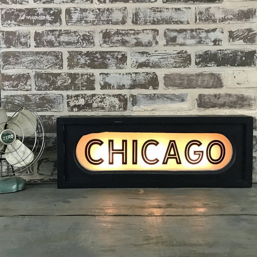 Chicago Lighted Sign