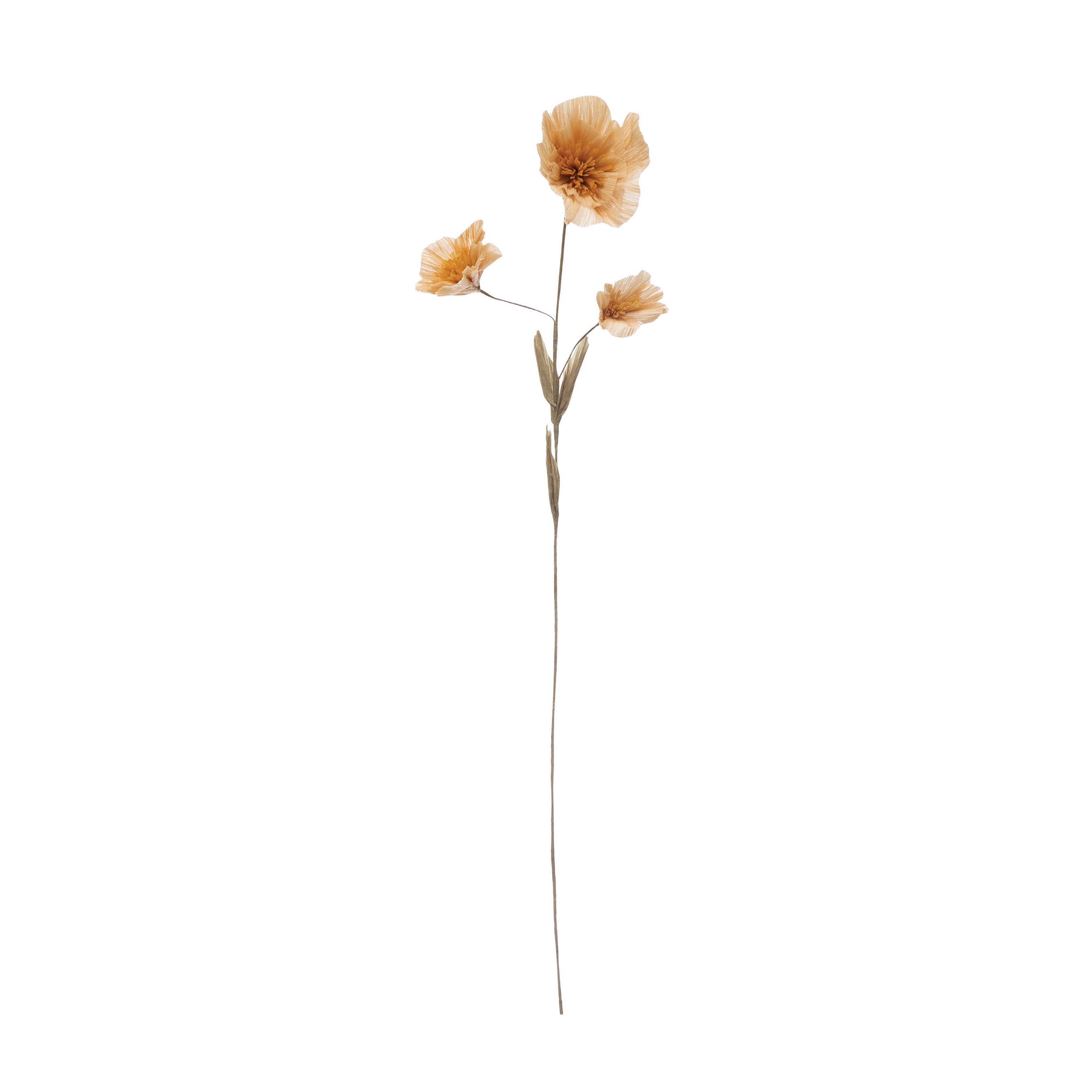 Blush Paper Chrysanthemum Spray