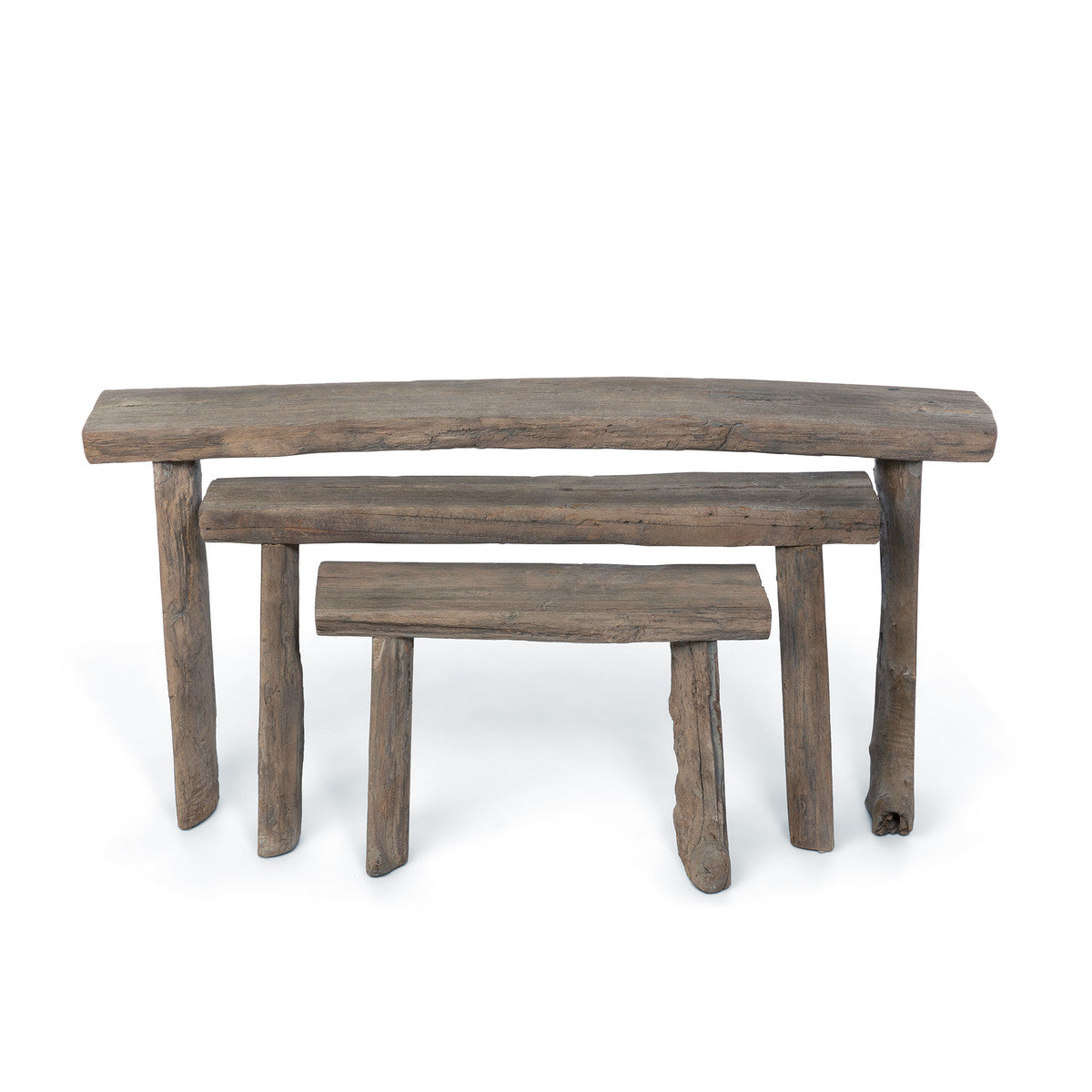 Reclaimed Wood Nesting Table