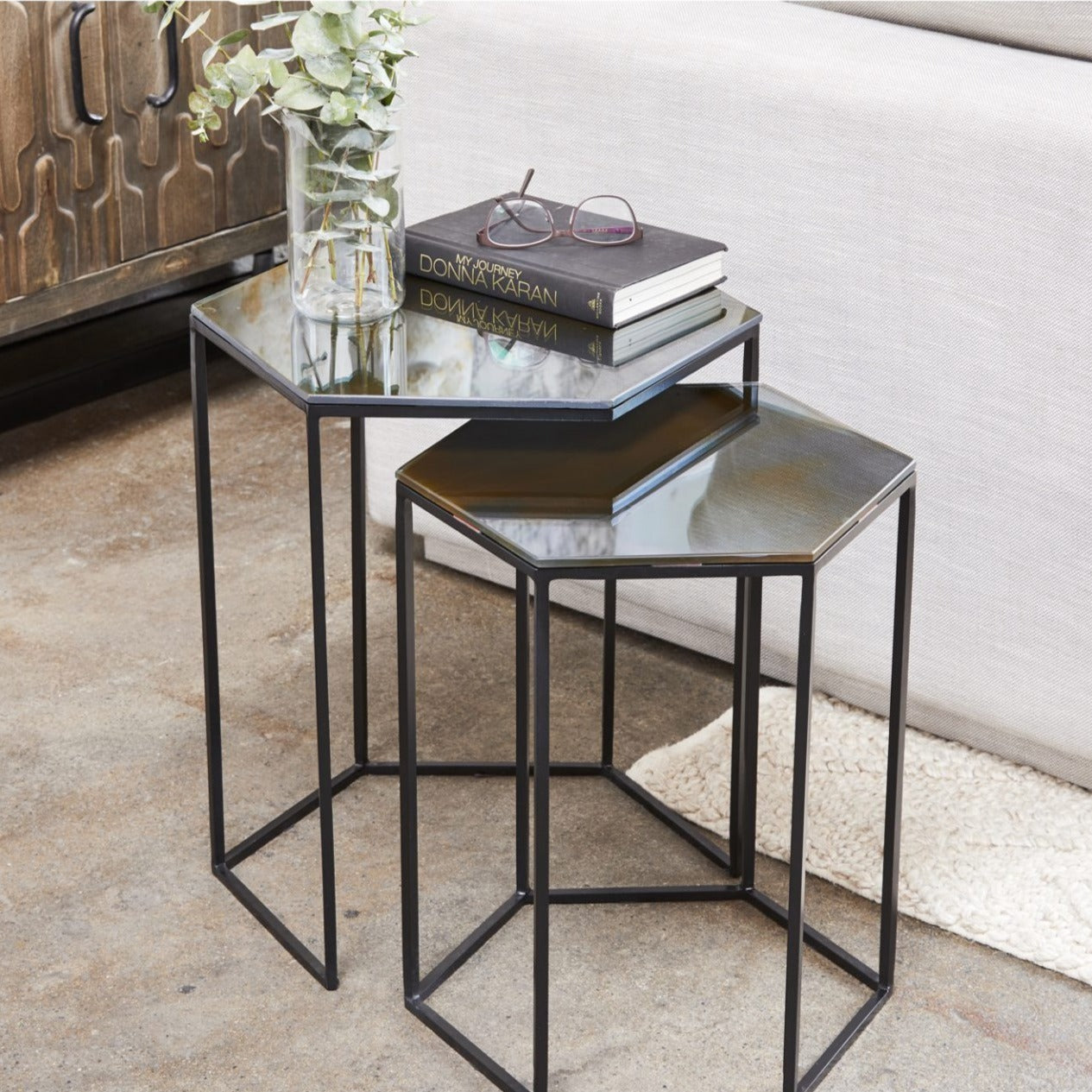 Polygon Accent Tables