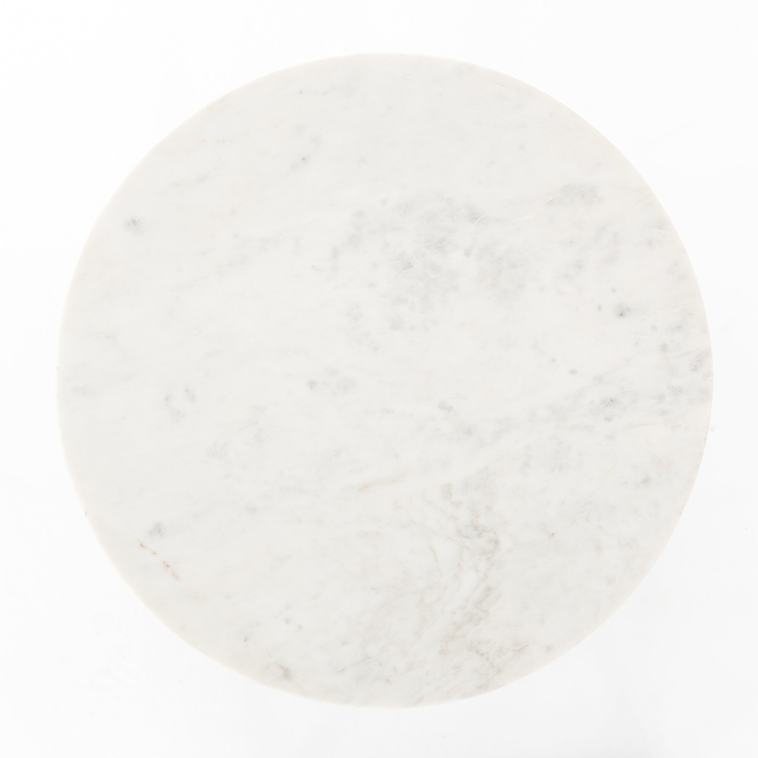 White Marble / Raw Brass