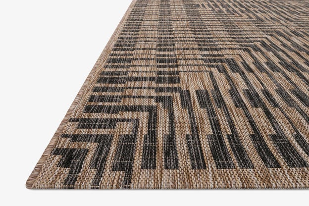 Isle Rug - Brown / Black