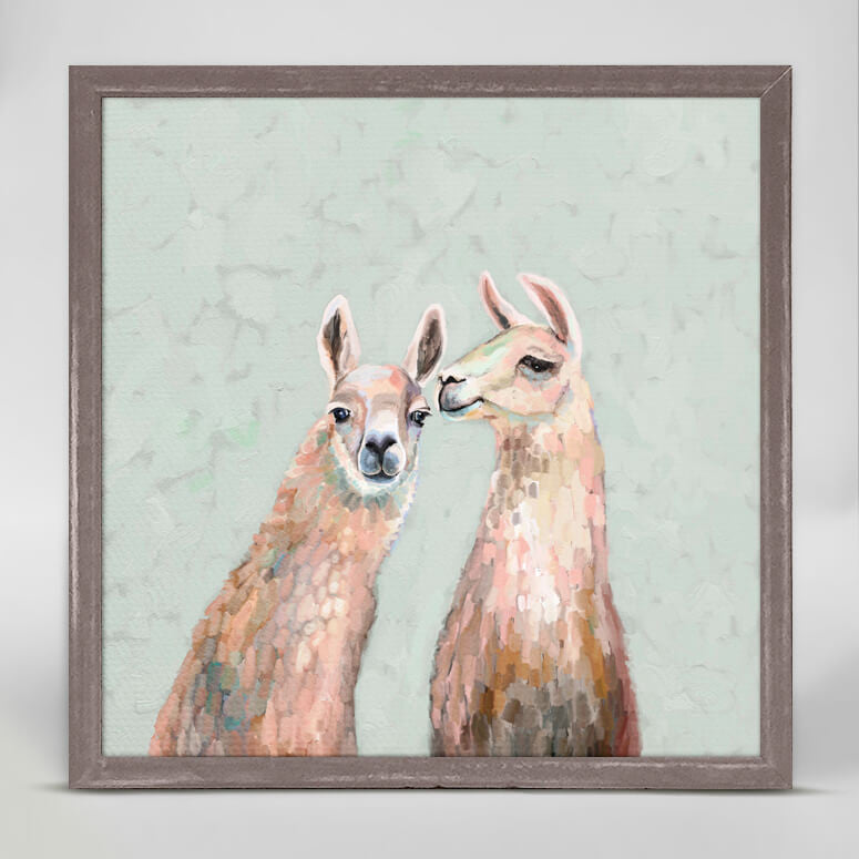 Llamas Secrets Mini Canvas