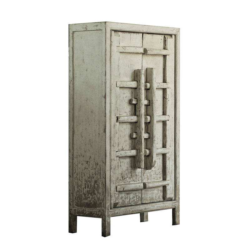 Salvaged Door Armoire