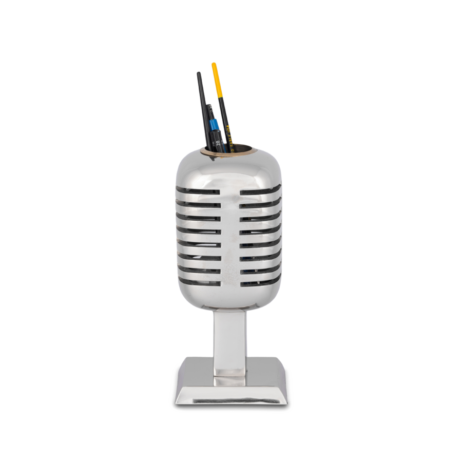 Microphone Pencil Holder