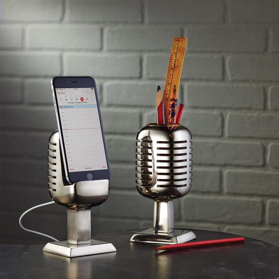 Microphone Pencil Holder