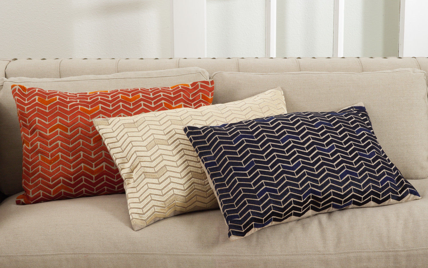 Chevron Design Pillow