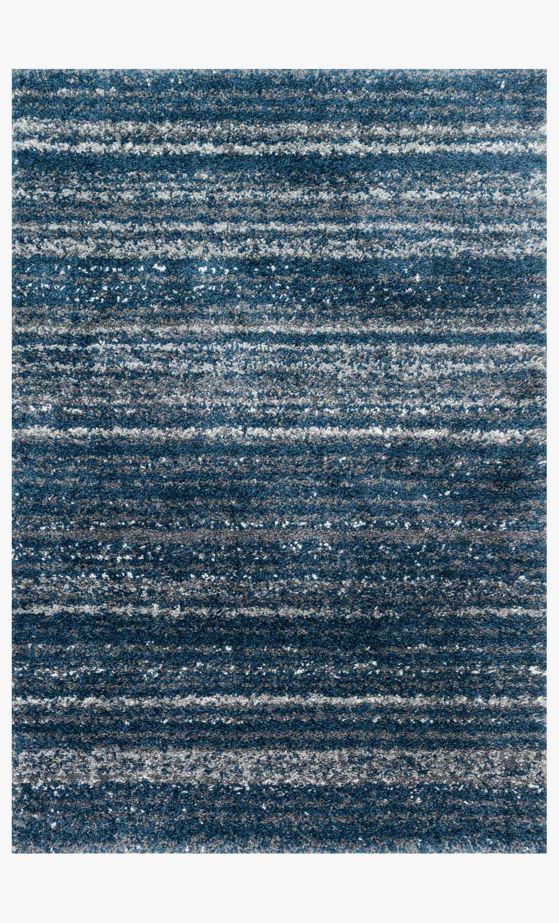 Quincy Rug- Navy/Pewter