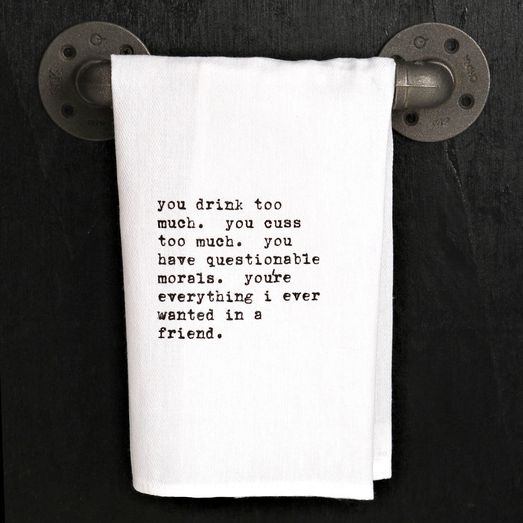 Quote Dish Towel