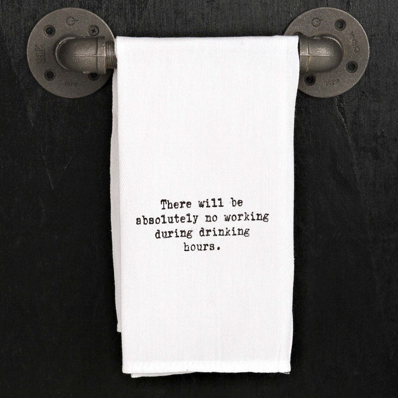 Quote Dish Towel