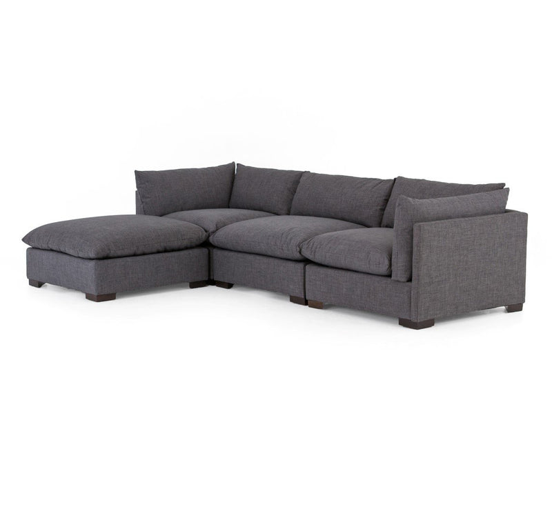 ster 3Piece Sectional with Ottoman