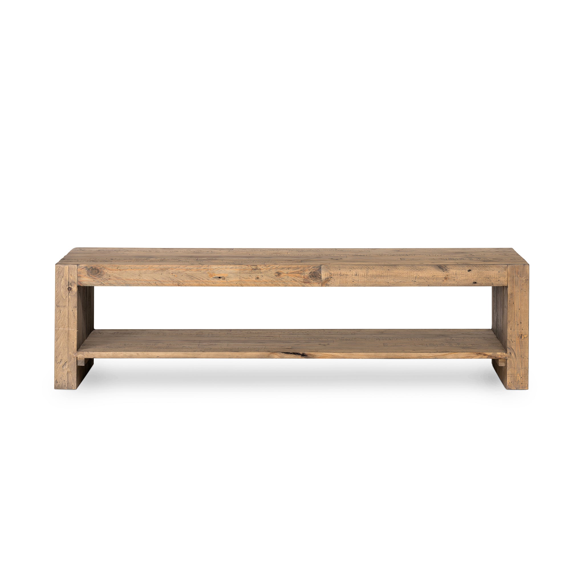 BTEOBFY Natural Wood Edge Contemporary Coffee Cocktail Table, Warm&Air Live Edge Coffee Table,Living Room Coffee Table with Clea
