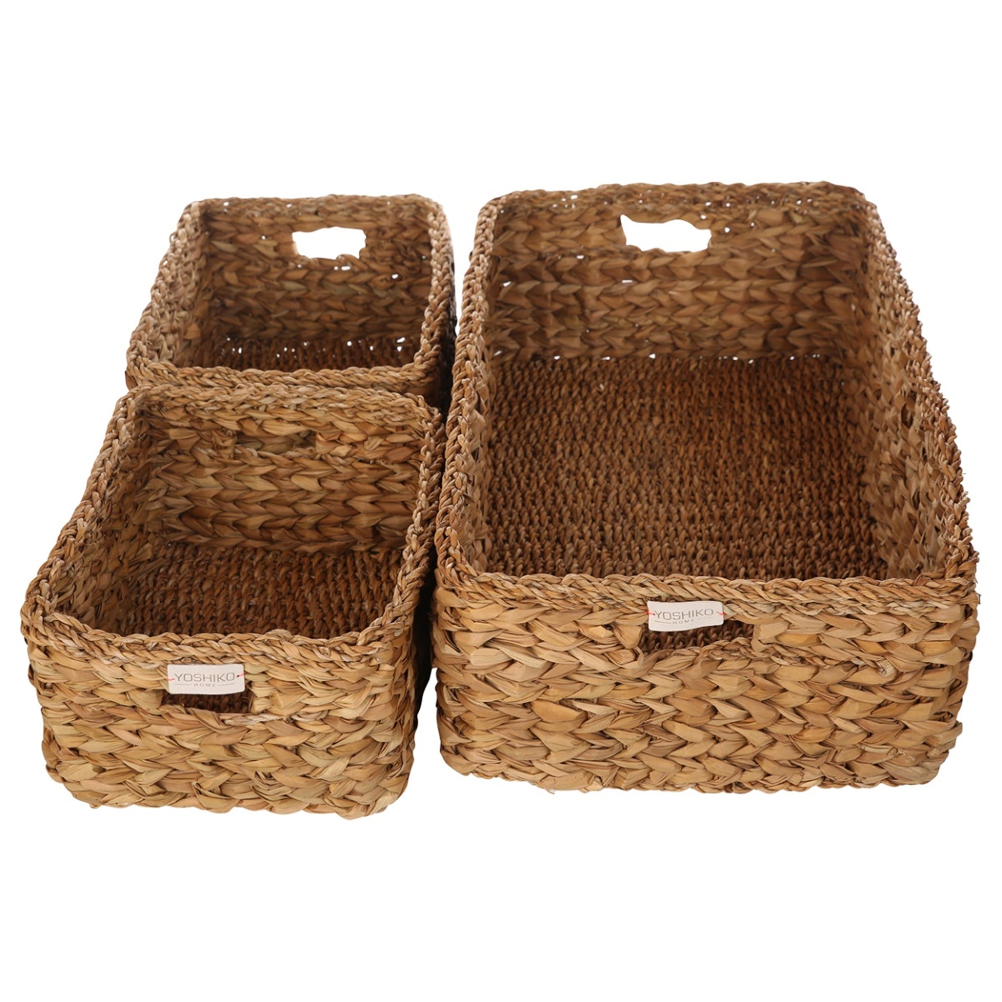 Palm Basail Basket Set of 3