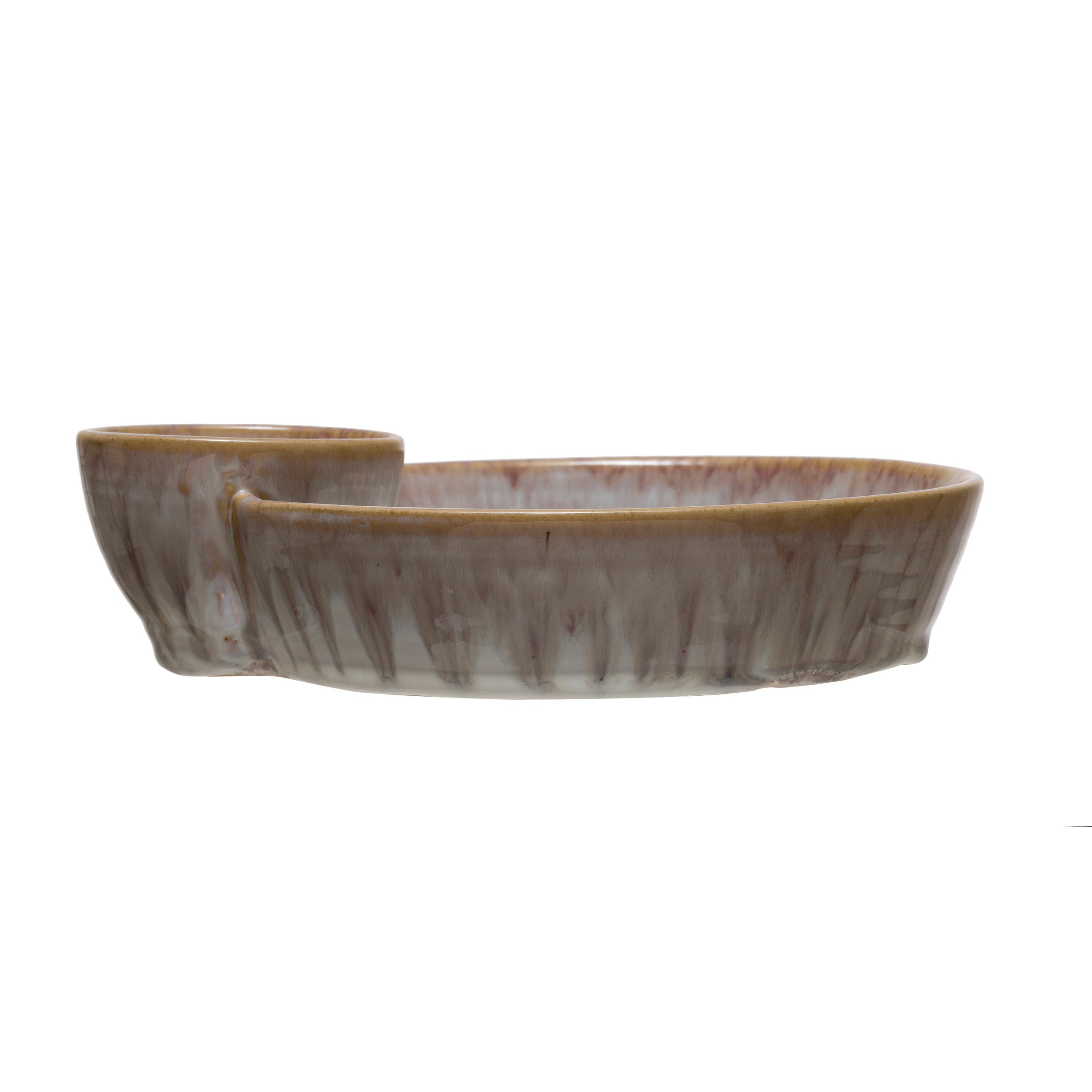 Stoneware Serving Dish with Sections