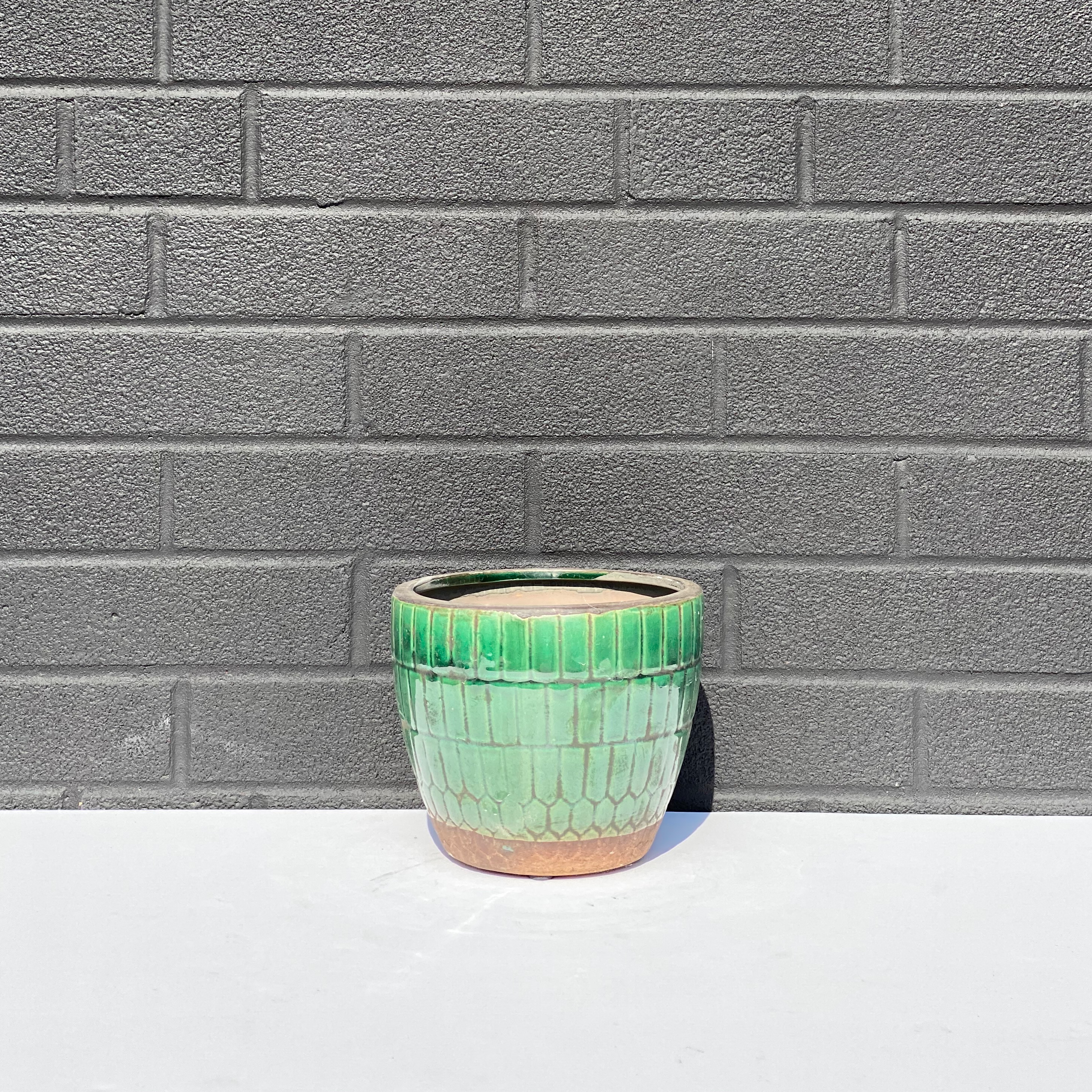 Green Tiled Planter*