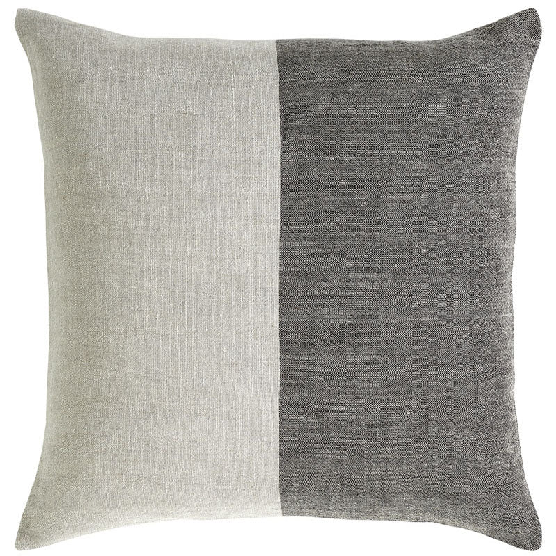 Pure Linen Dyed Stripe Pillow