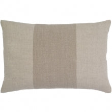 Natural Stripe Lumbar Pillow