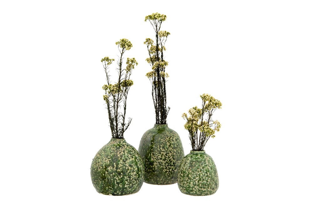 Distressed Green Vase*