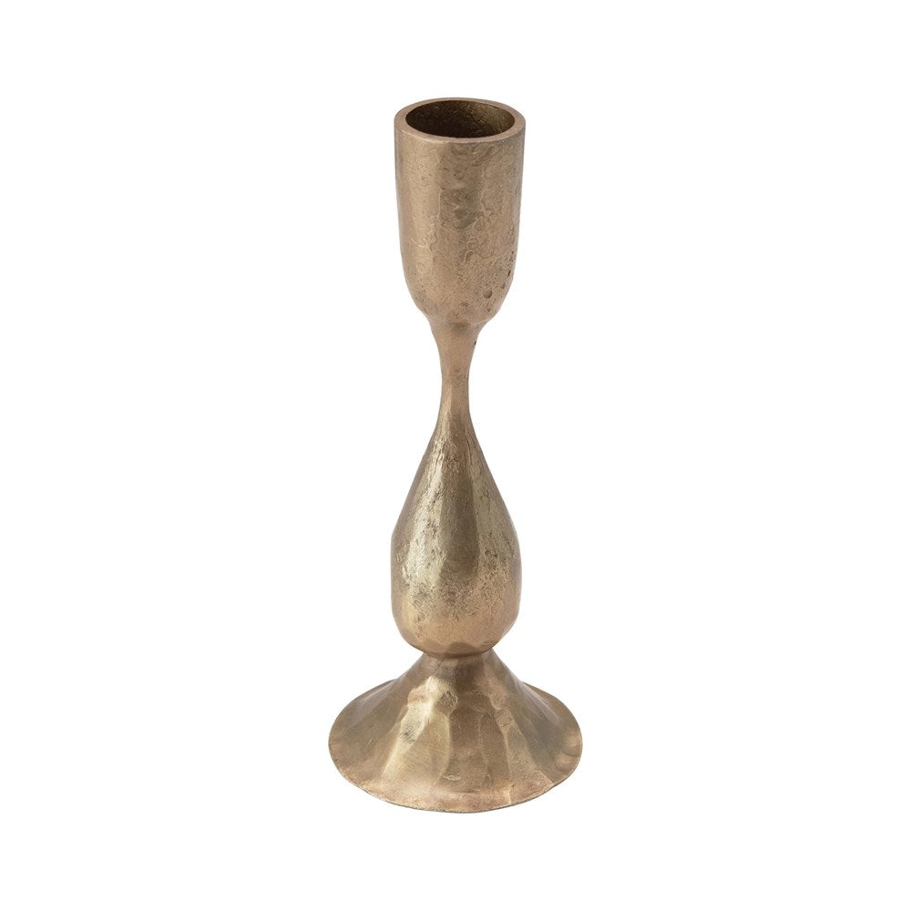 Brass Forged Taper Candle Holder
