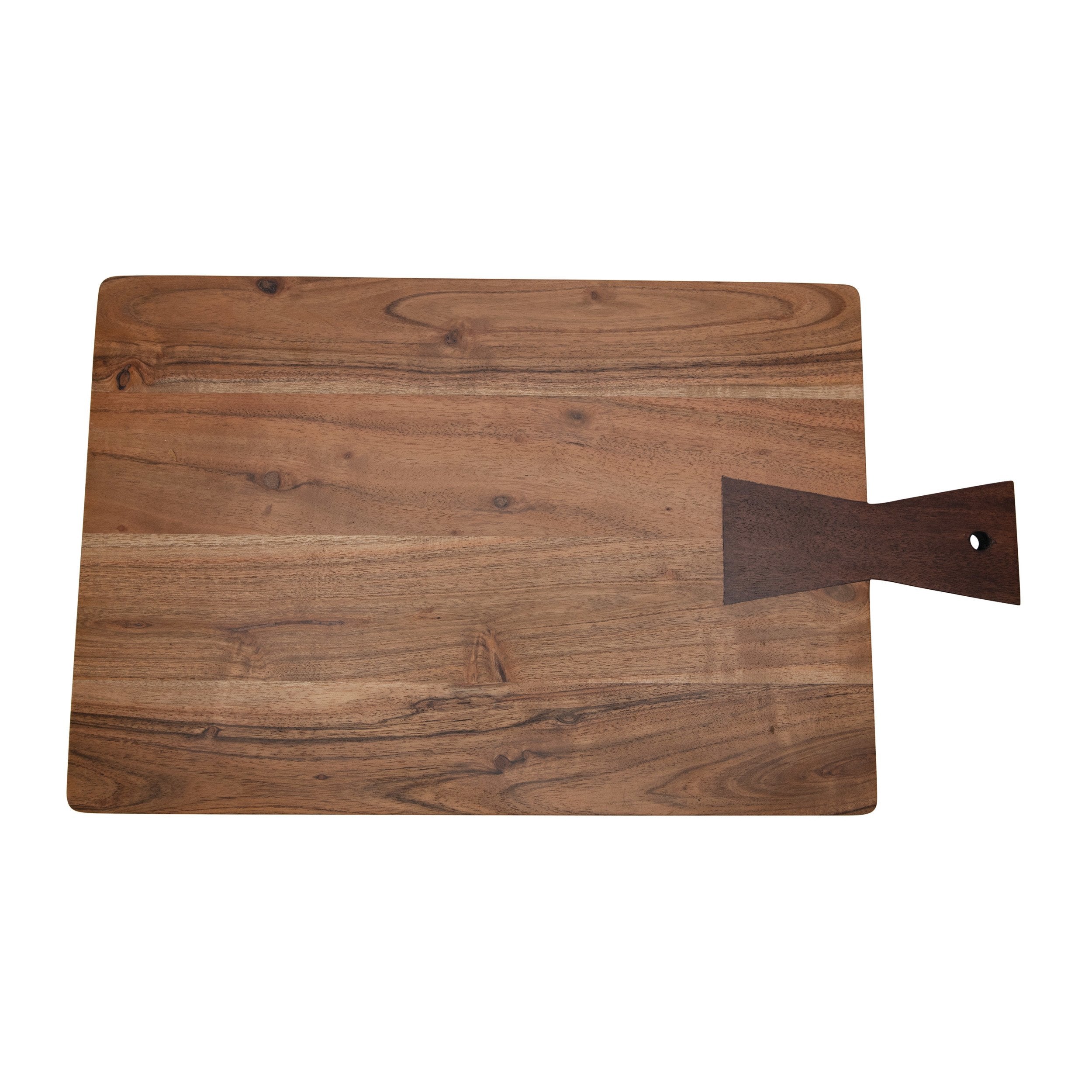 Acacia Cutting Board with Black Handle*