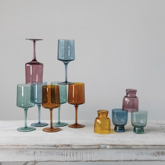 Assorted Color Wine Glass