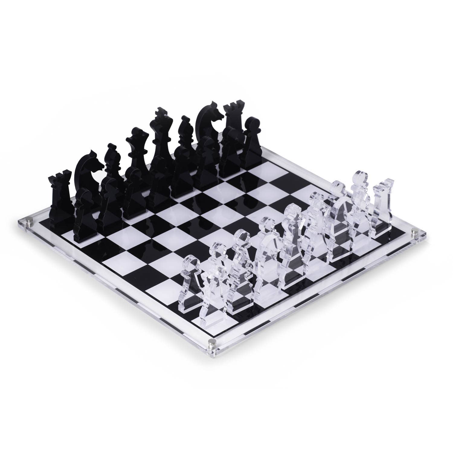 Charlie Acrylic Chess Set