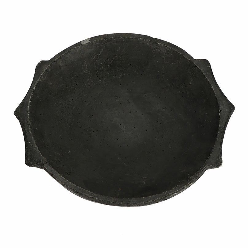 Vintage Black Stone Saucer