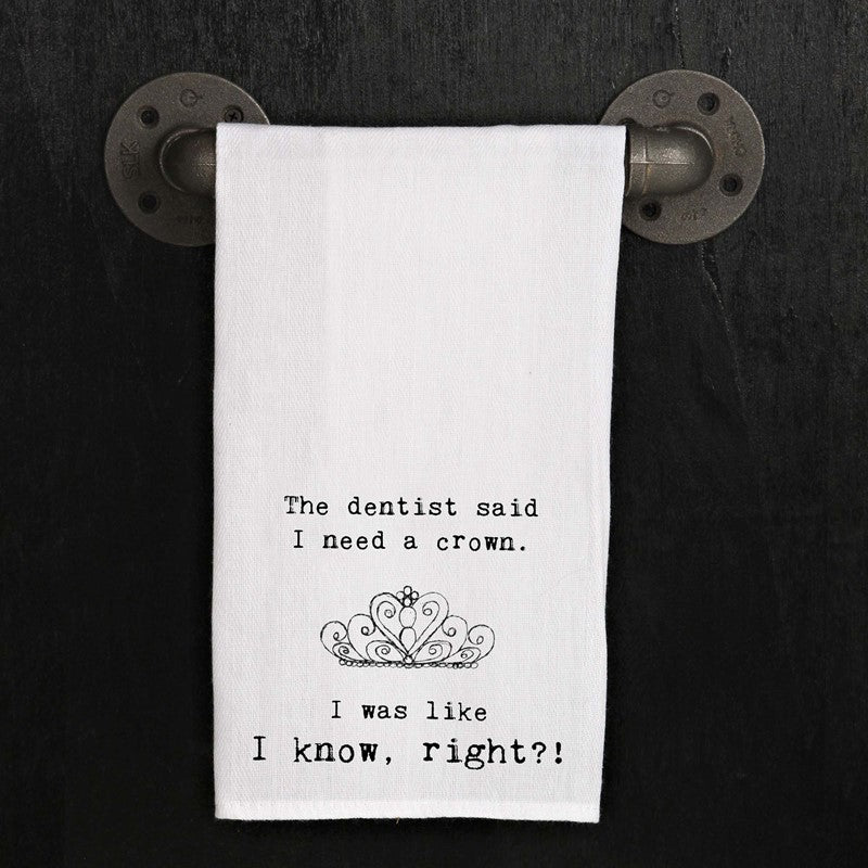 Quote Dish Towel