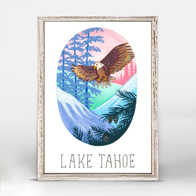Lake Tahoe Mini Canvas