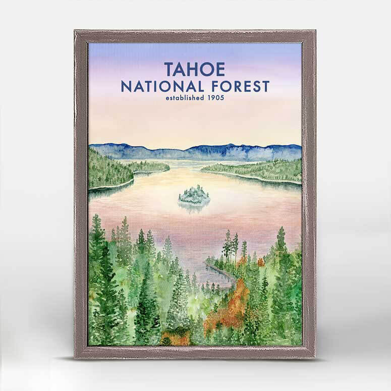 Tahoe National Forest Mini Canvas