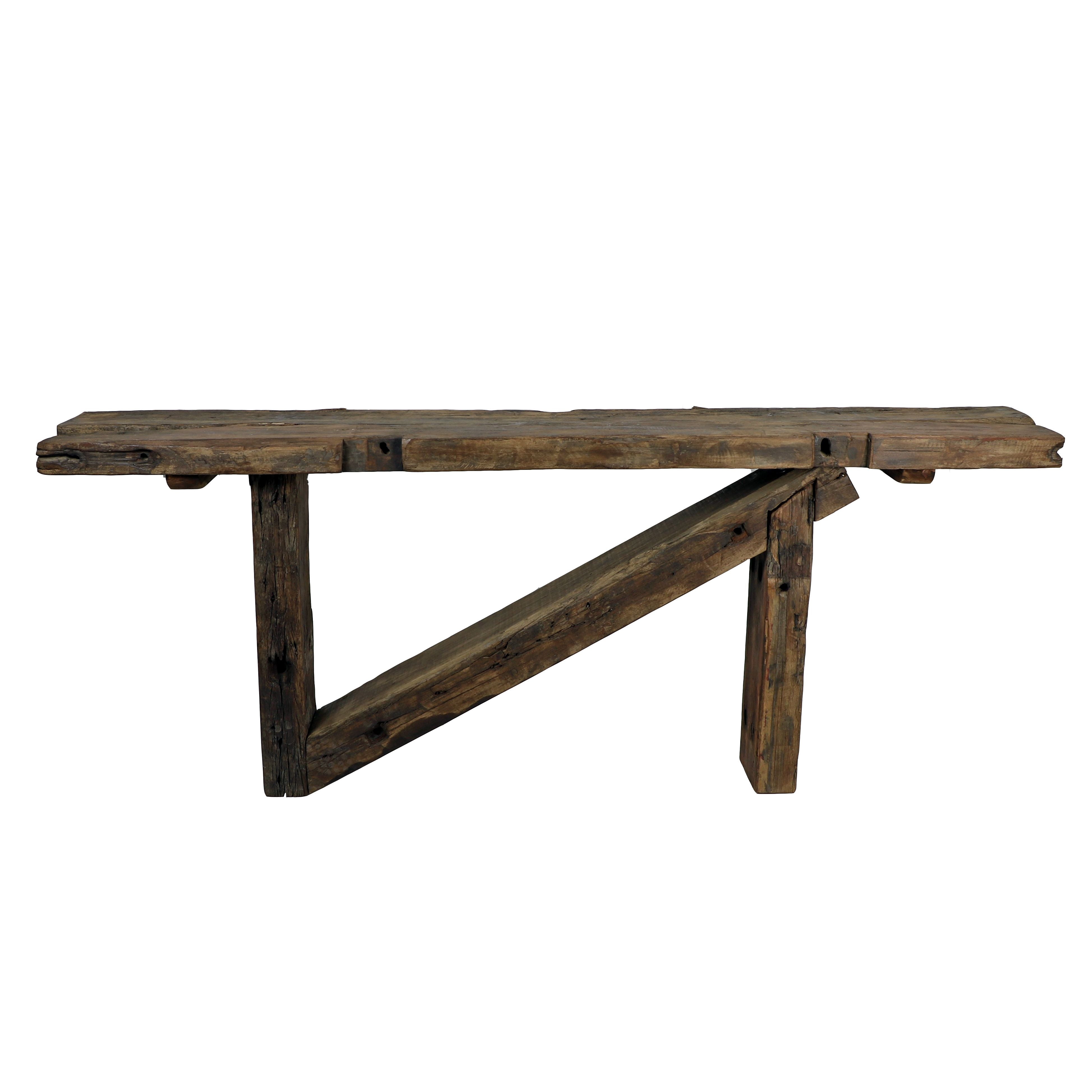 Salvage Beam Console Table