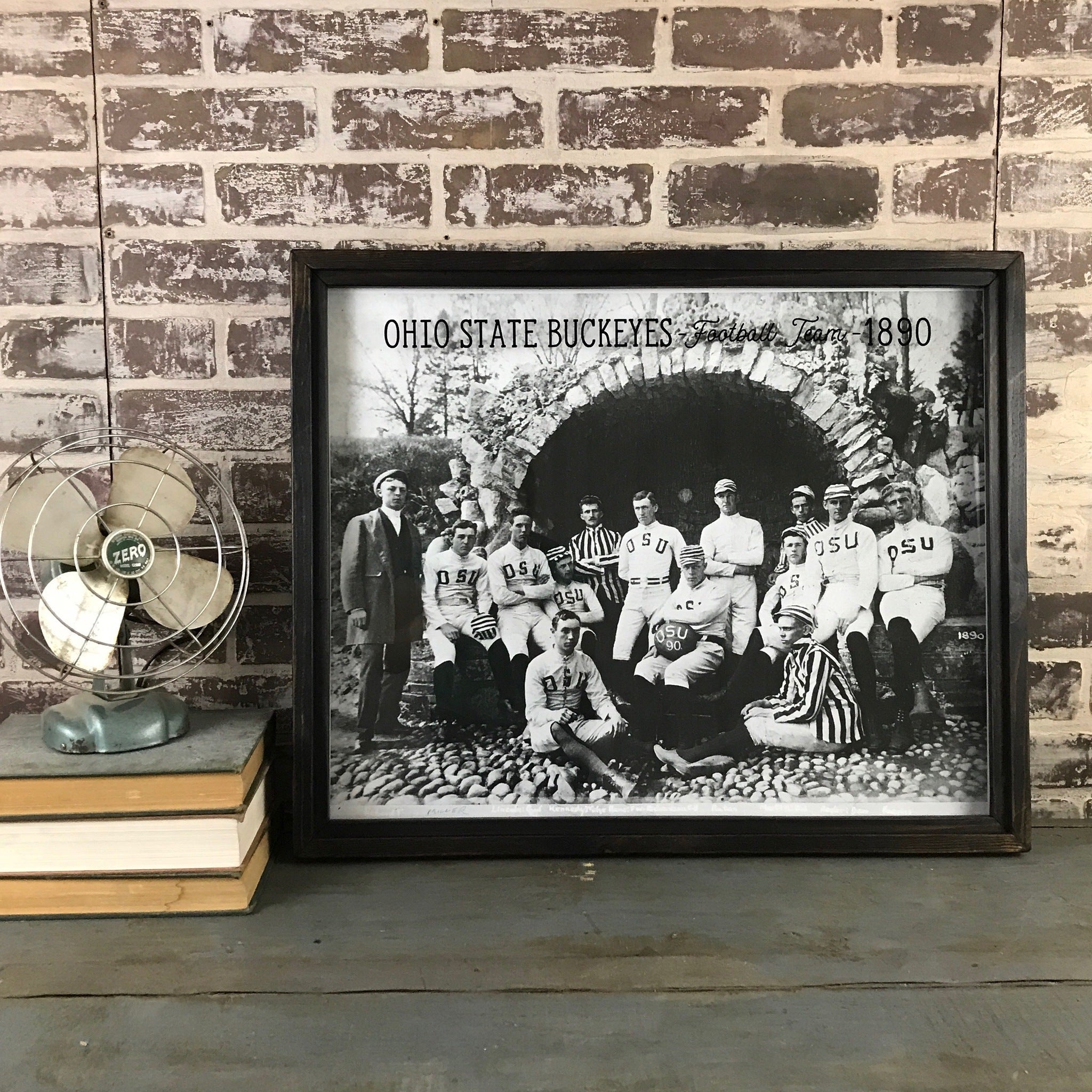 1890 Ohio State Team Framed Art